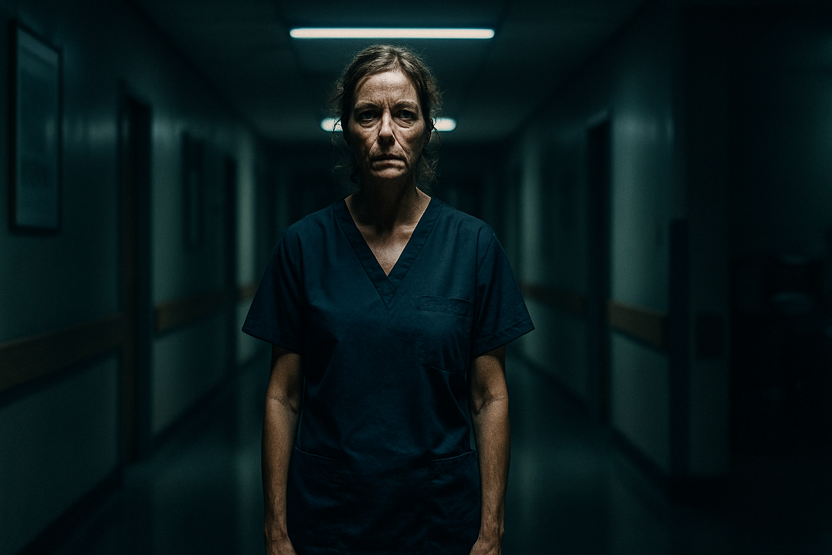 Изображение стойкости... на грани срыва.