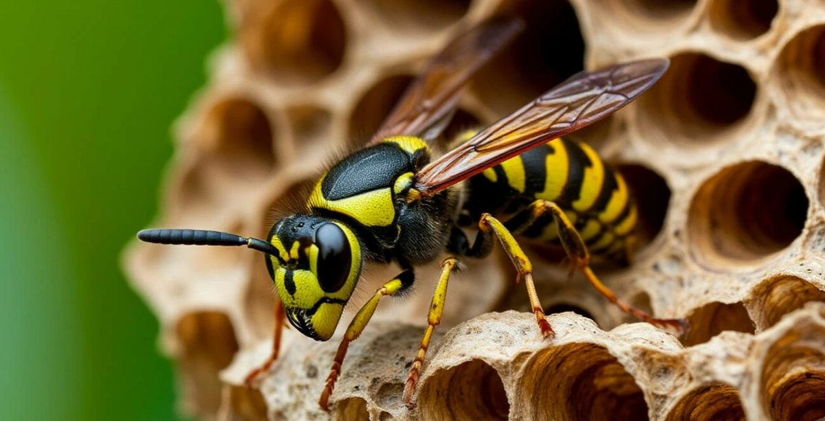 оса вв гнезде
