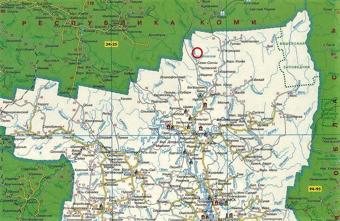 Место первых ядерных взрывов в рамках проекта "Тайга" в Пермском крае. Источник изображения: сайт yandex.by