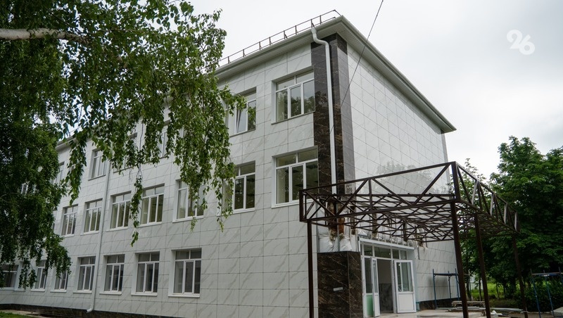    Школа №2 в Бешпагире — один из трёх общеобразовательных объектов, ремонтируемых в Грачёвском округе Фото: Александр Скрыпник / / ИА «Победа26»