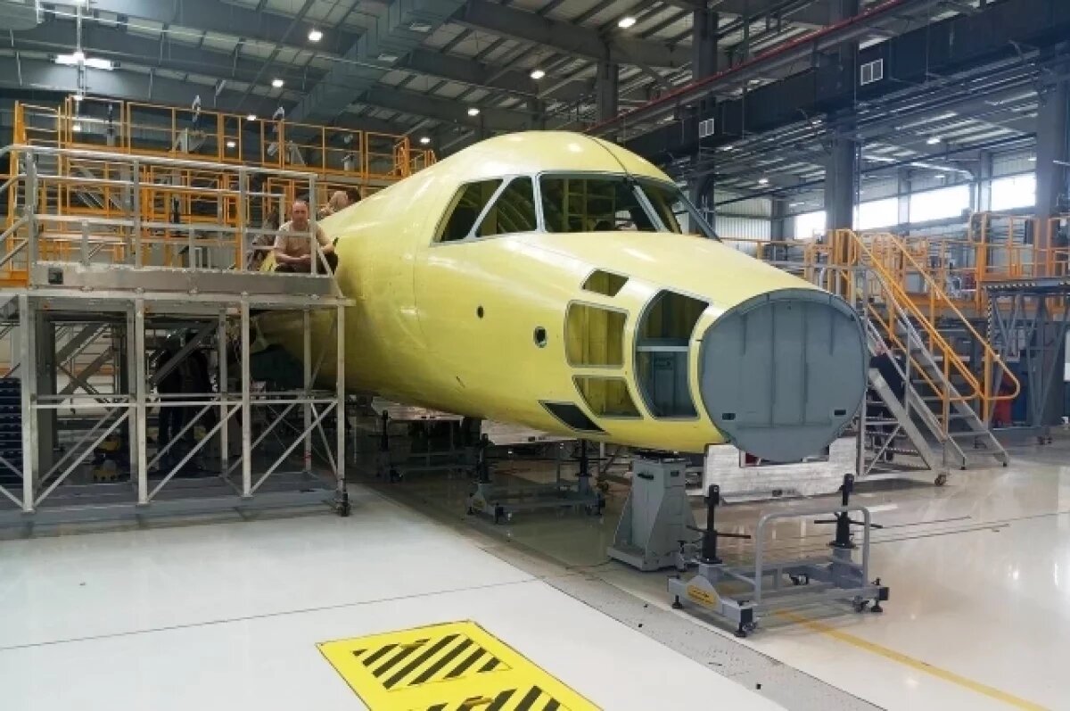    В Росавиации показали фюзеляж первого опытного образца ТВРС-44 «Ладога»