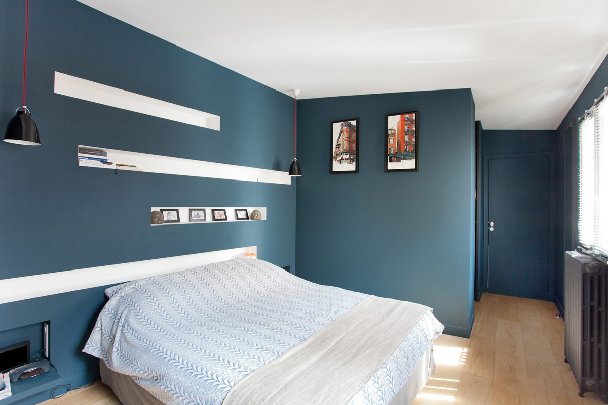 Покраскаа стен лаконично и бюджетно