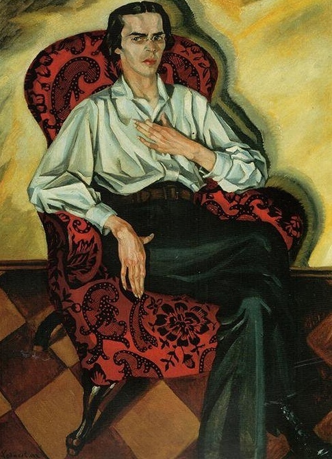 Владислав Ходасевич. Портрет кисти Валентины Ходасевич
