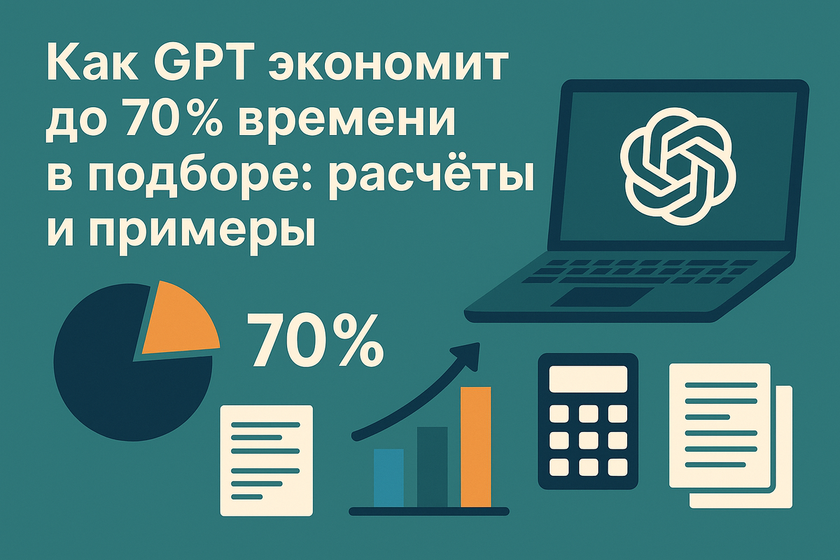    Как GPT сокращает время найма до 70%: примеры и расчёты