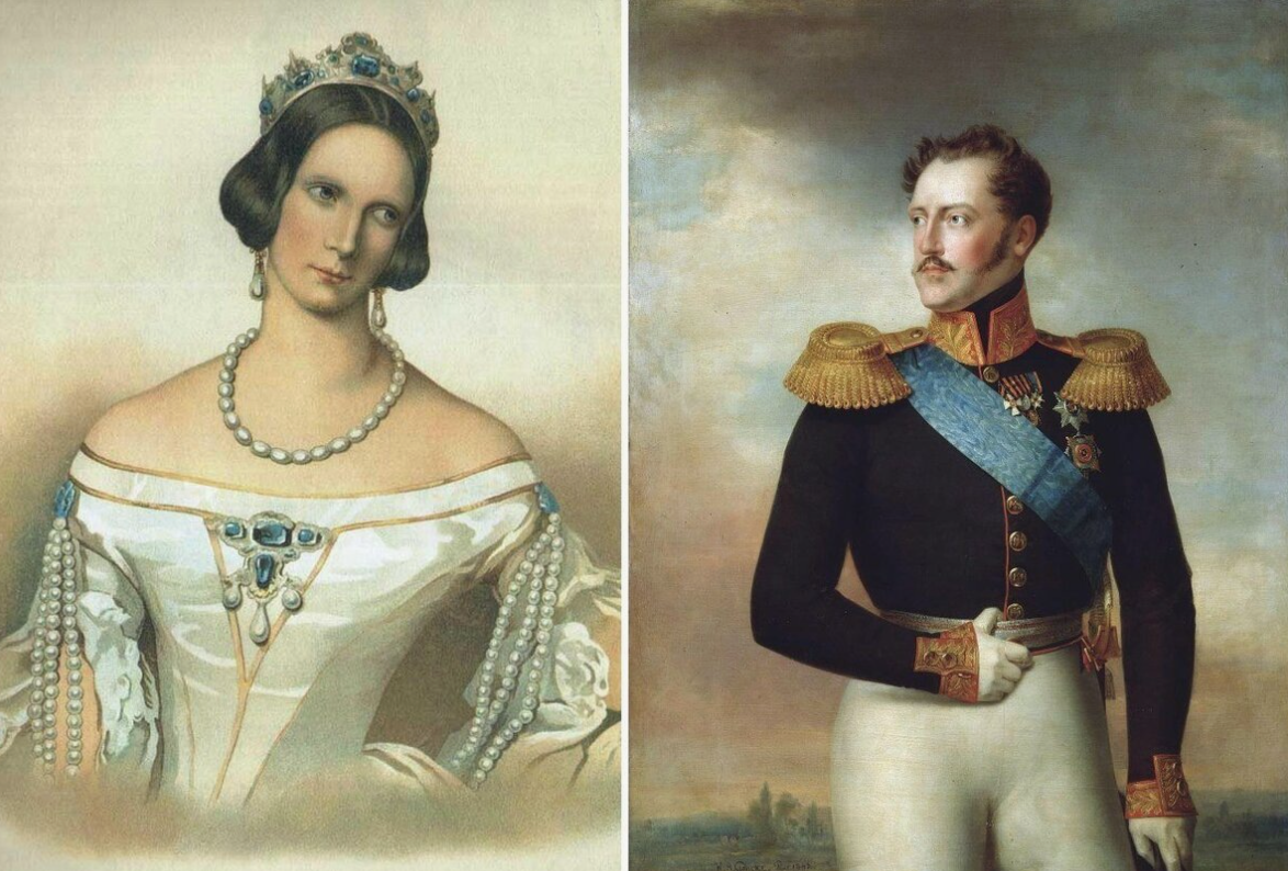 Николай Первый и Александра Федоровна