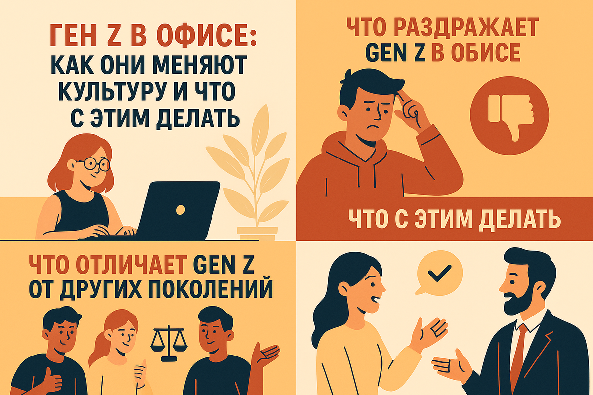 И вот что важно: они не «проблемные». Они просто другие. И адаптировать корпоративную культуру под Gen Z — это не вызов, а стратегическое преимущество.