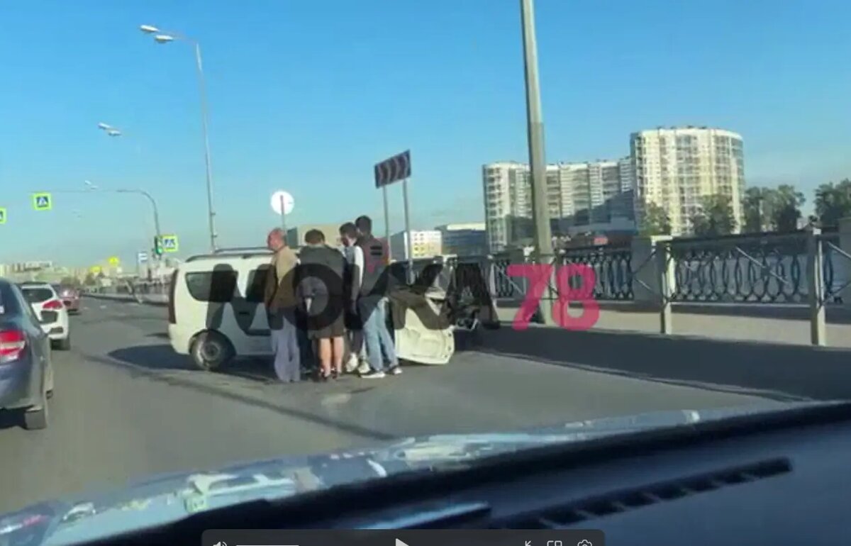    Фото: стоп-кадр видео от читательницы Мойки78