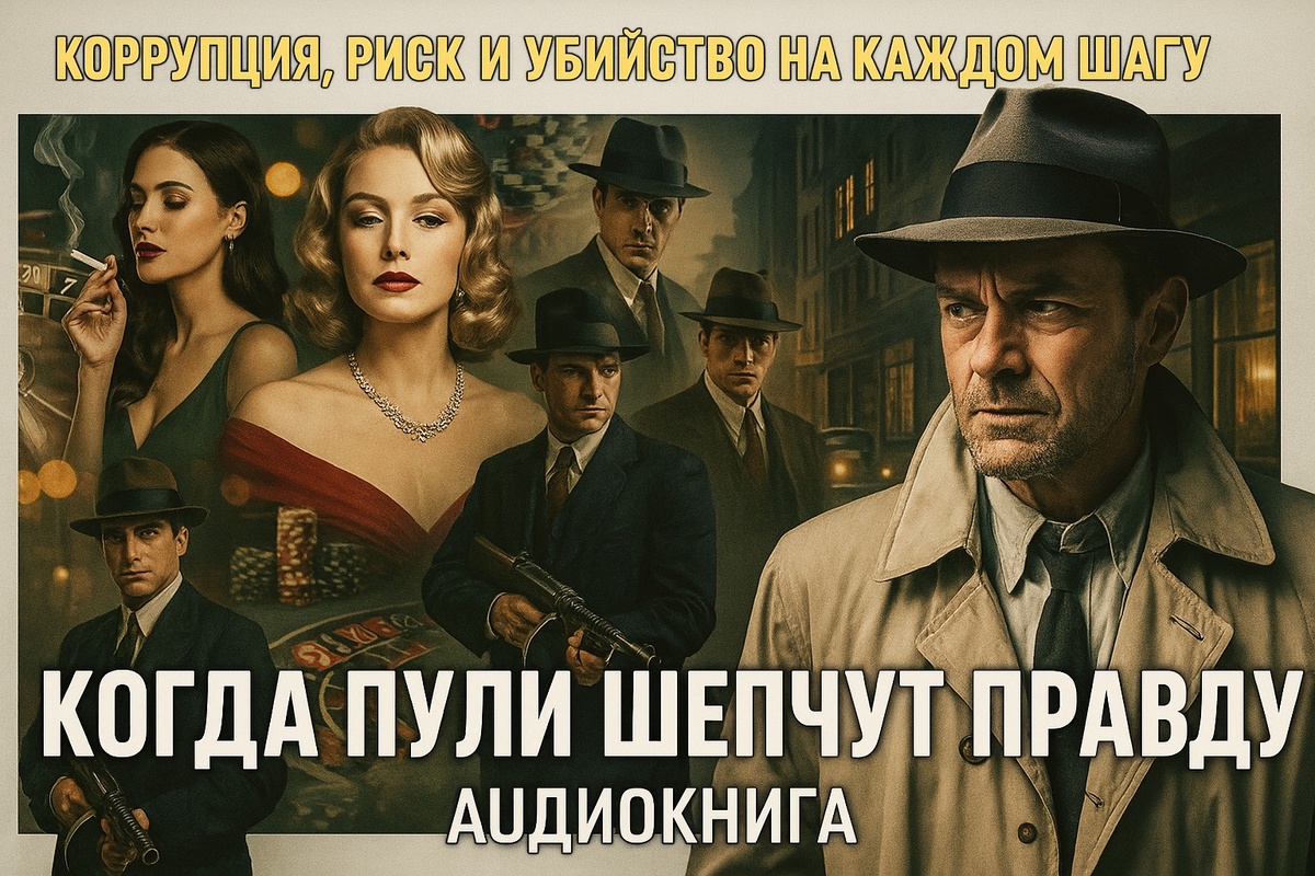 "Когда пули шепчут правду" - часть 1 | Захватывающий детектив в стиле Чейза