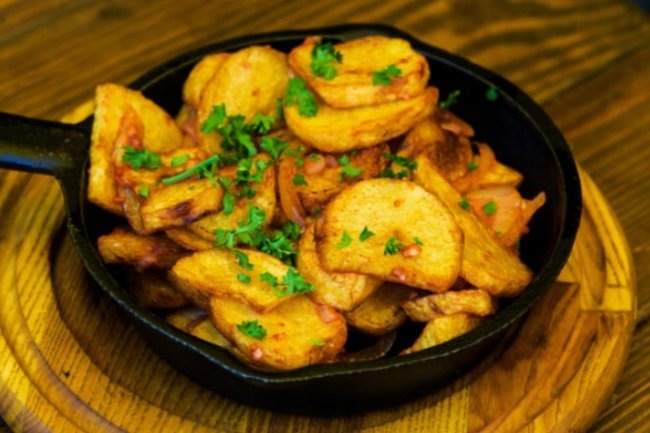    Жареная картошка