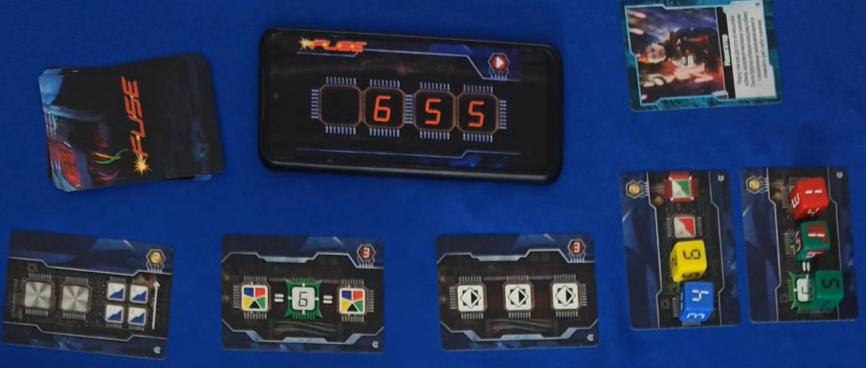 Настольная игра «Fuse. Обратный отсчет» - таймер и рынок