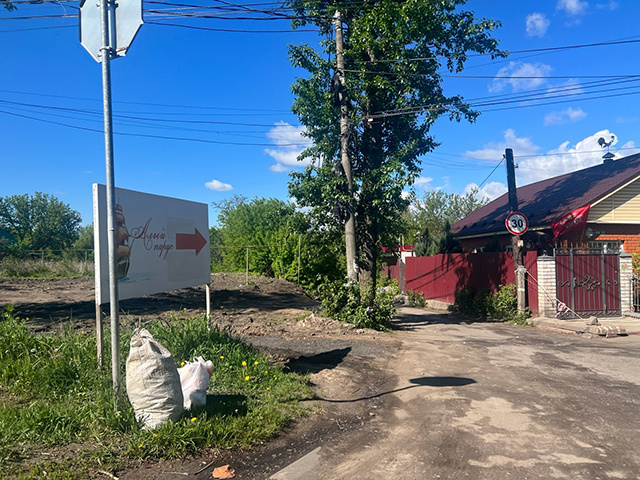    На въезде в парк с улицы ВЧК предложили обустроить парковку