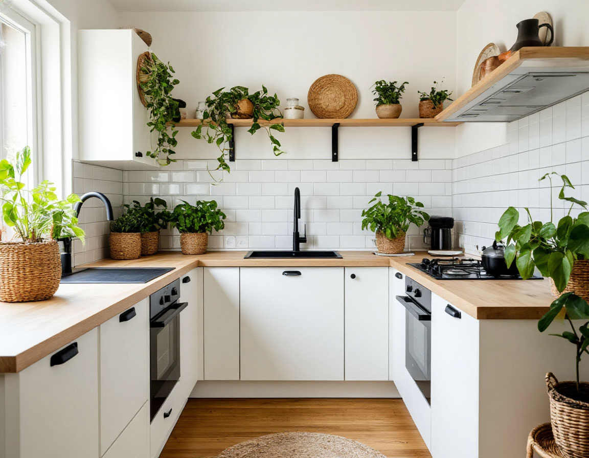 кухня в скандинавском стиле