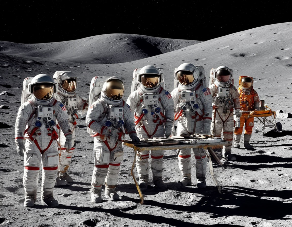 Высадка астронавтов на Луне