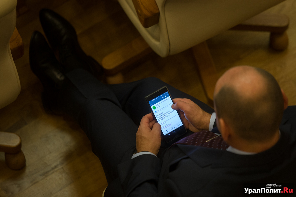 Депутаты думы Югры провели закрытое заседание.  Фото: Фото: УралПолит.Ru / Евгений Поторочин