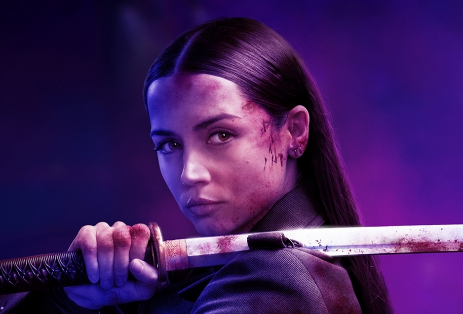 Ана де Армас. Постер к фильму "Балерина"(2025).