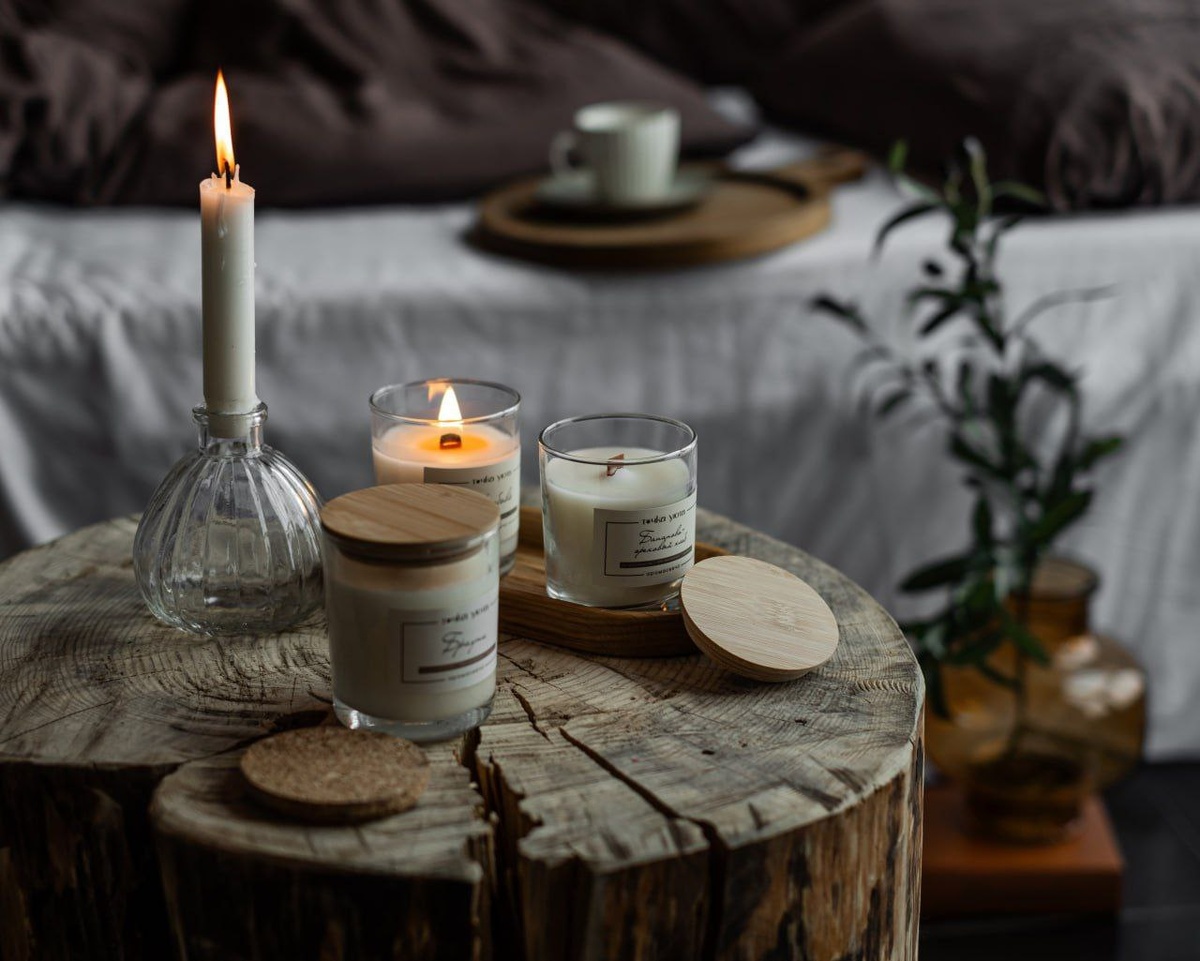 Ароматические свечи от "Точки уюта"