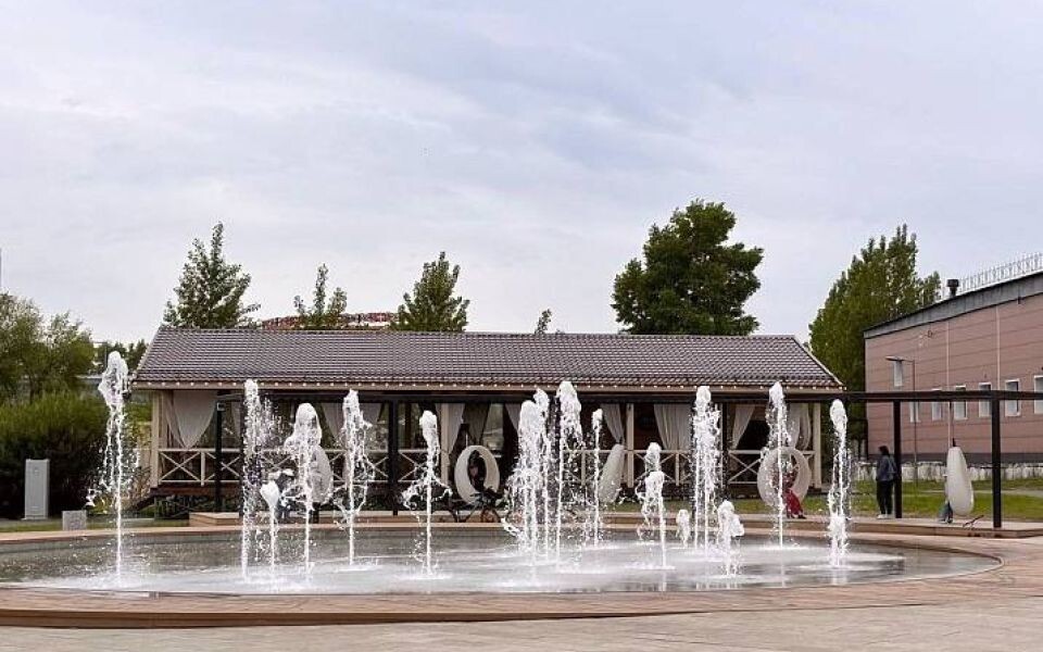    Фонтан в парке «Центральный»