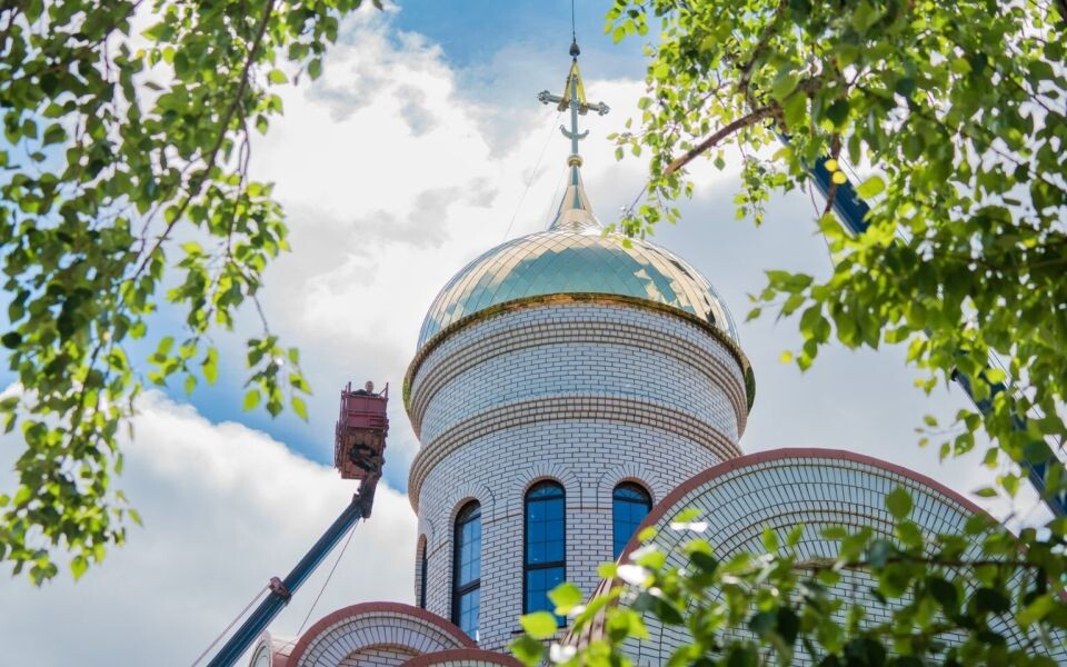    Купол Спасо-Сергиевского храма