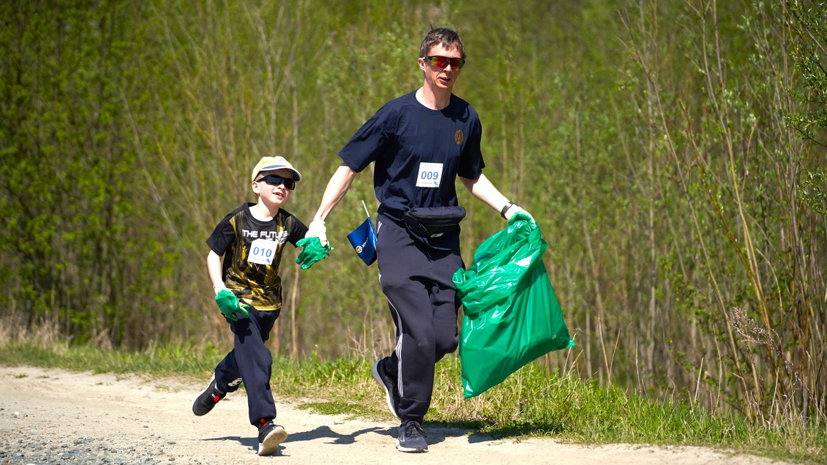    Югорчане на бегу собрали более 25 тонн мусора