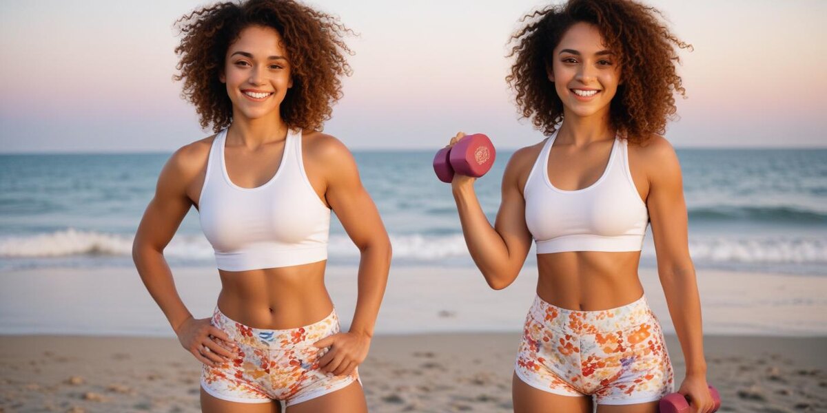 Уражнения с гантелями