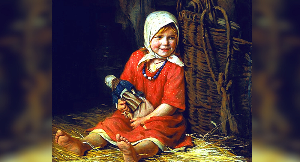 Что в старину на Руси должна была знать и уметь семилетняя девочка из крестьянской семьи