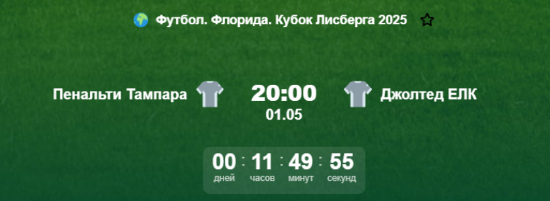 Футбол. Орландо. Кубок Киркмана