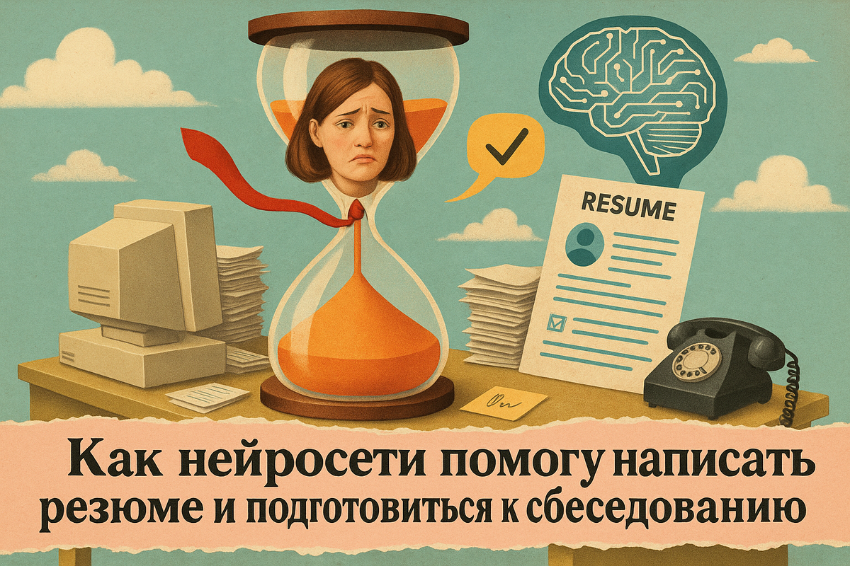 Как нейросети помогут написать резюме и подготовиться к собеседованию