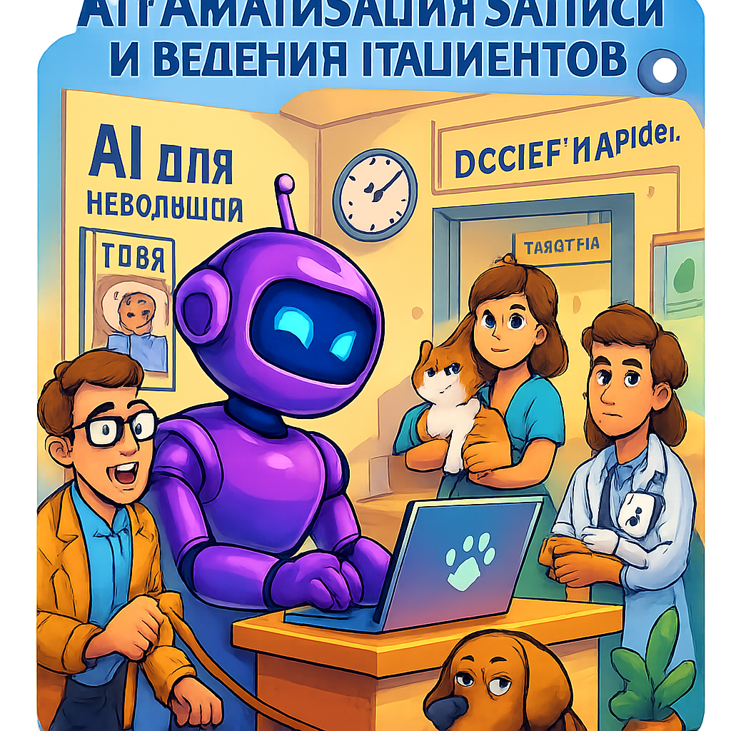    7 Эффективных Способов Автоматизировать Запись Пациентов в Ветеринарной Клиники с AI Дмитрий Попов | Comandos.ai