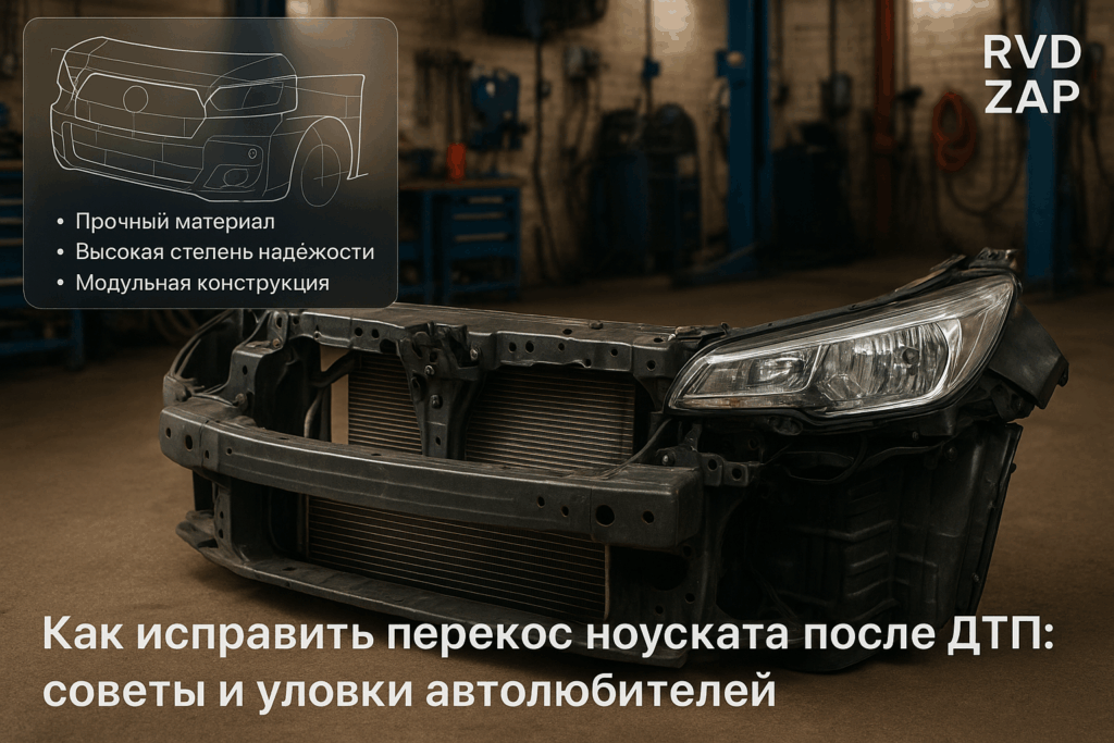    Что делать при перекосе носка после аварии. admin