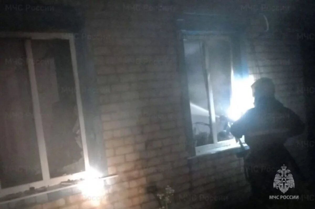    Мужчина и пожилая женщина погибли на пожаре в Дубровском районе Брянщины