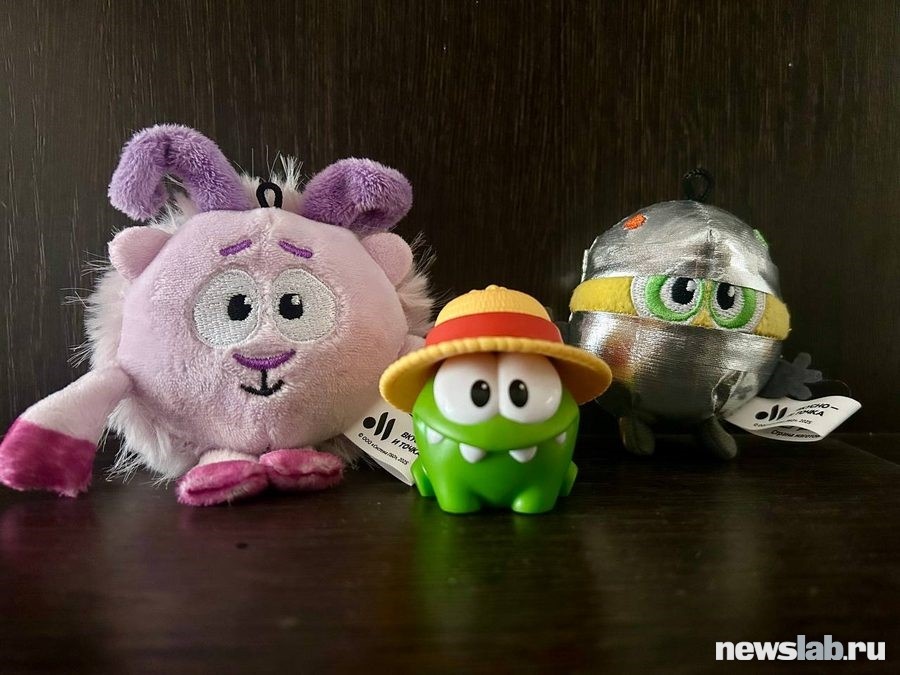 Смешарики и Ам Ням из «Вкусно — и точка»