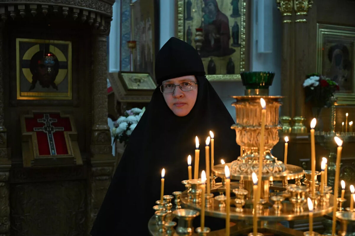 Монахиня Иустина, насельница Спасо-Евфросиниевского женского монастыря
