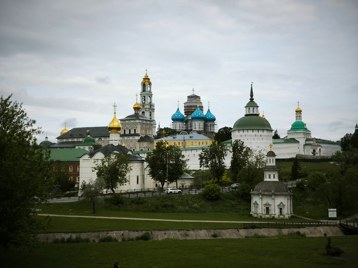 Троице-Сергиева лавра. Вид с Блинной горки