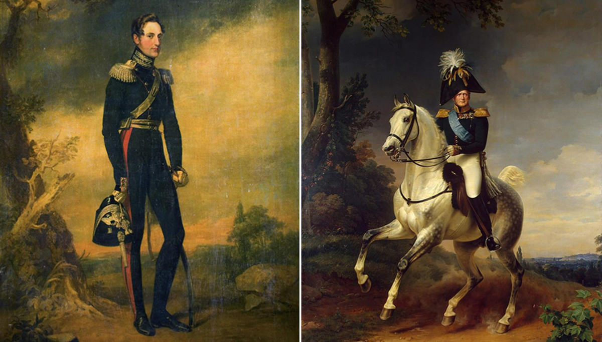 Николай I и Александр I