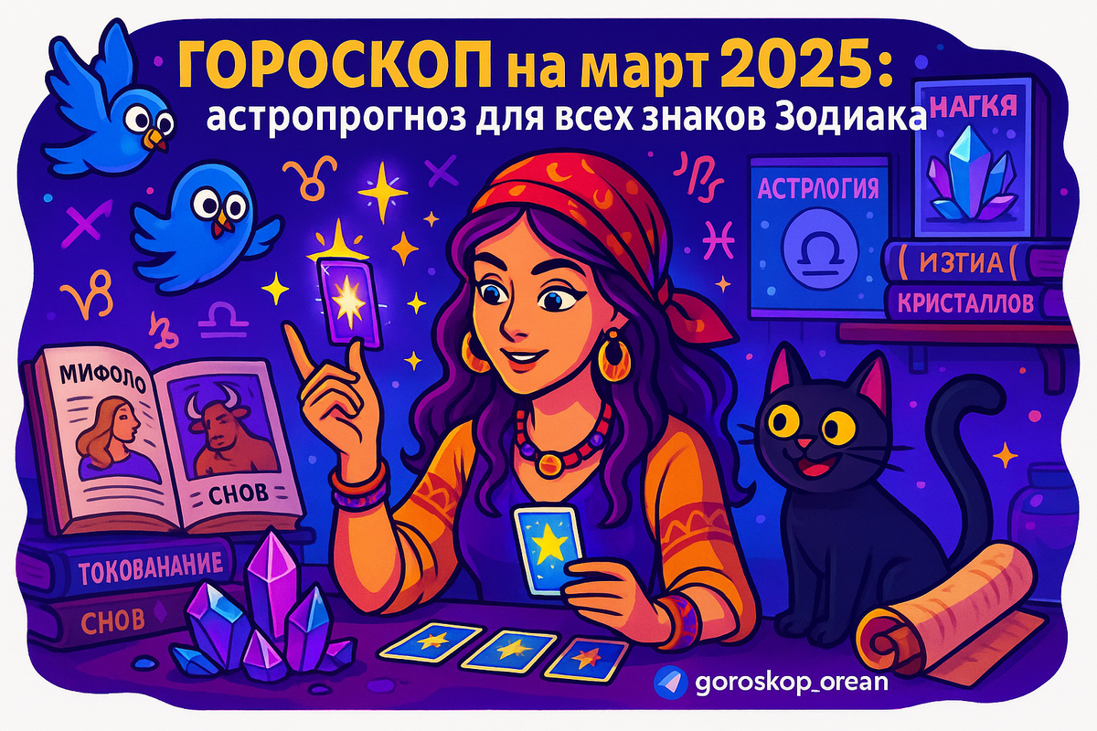    Астрологические осознания марта 2025 года как переписка с судьбой в радужной реальности Мария