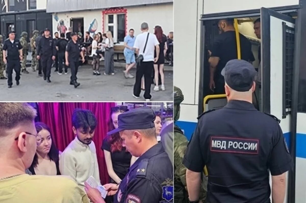    В Самаре в баре полиция с Росгвардией провели антинаркотический рейд