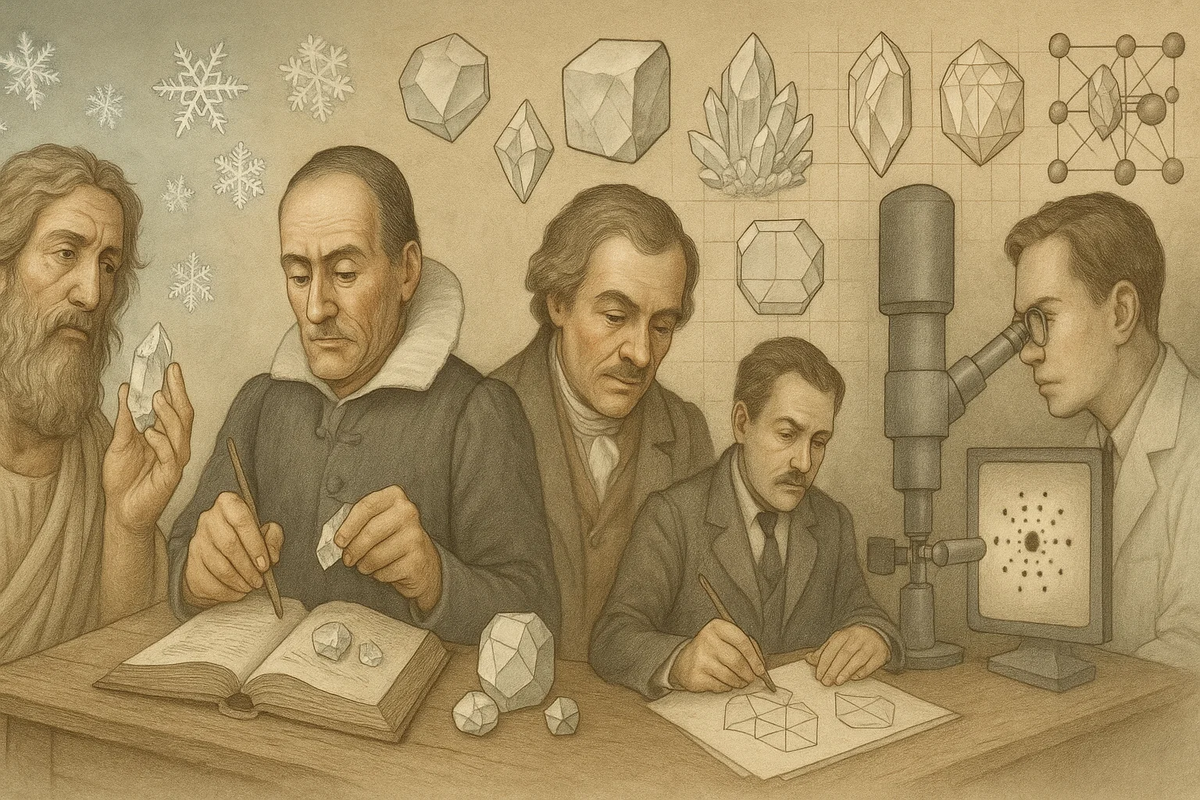 История представлений о кристаллах
