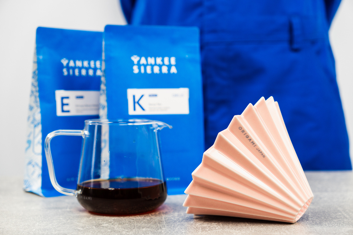 Кофе Чебоко и воронки Оригами