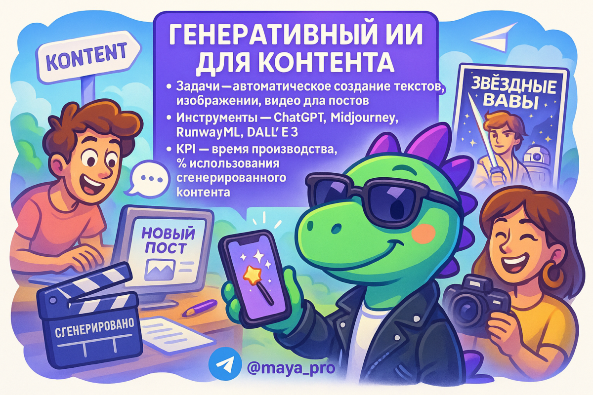    Генеративный ИИ: как автоматизировать контент и обойти конкурентов без усилий Артур Хорошев