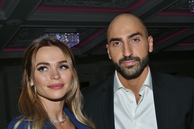    Анна Хилькевич с мужем. Фото: Legio-media