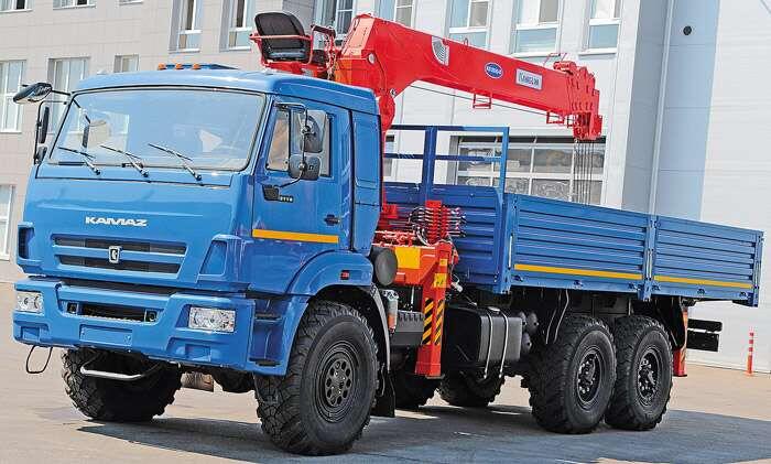   Полноприводный вездеход КАМАЗ с колесной формулой 6х6