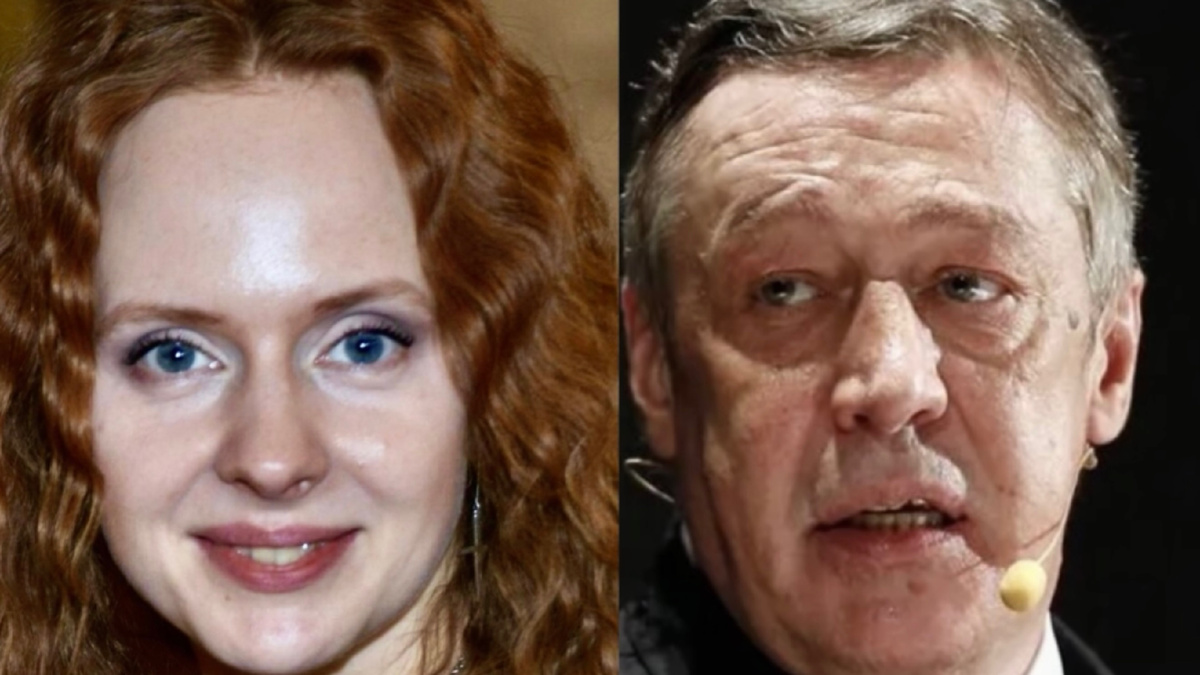 Красавица Дарья Белоусова и Михаил Ефремов 