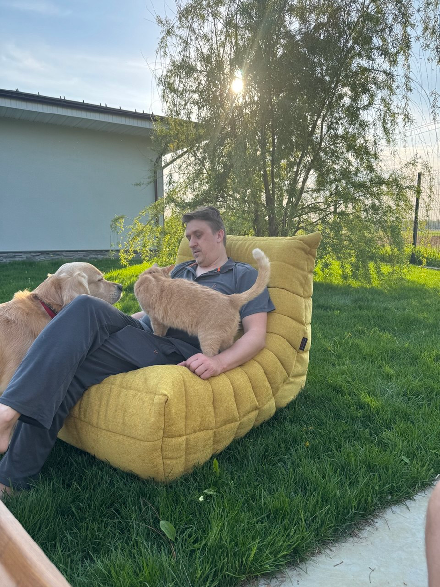 Сергей Домрачёв и питомцы :)