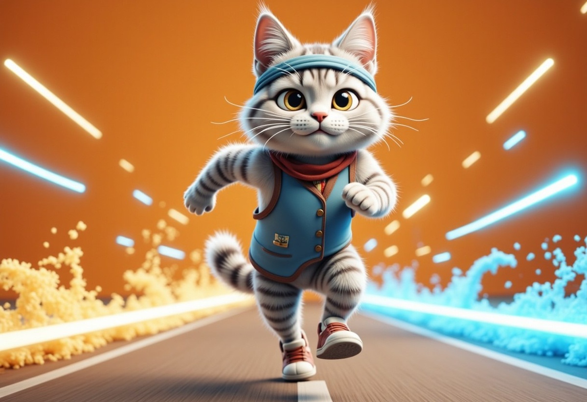 Скорость Федота, когда на кону кусочек вкусняшки, не поддаётся измерениям!