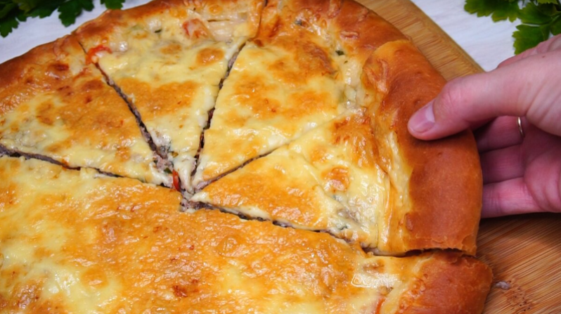 Муж Вас зацелует за этот Вкуснейший Мясной Пирог, а начинка в бортике - это находка! не придется жевать одно тесто.