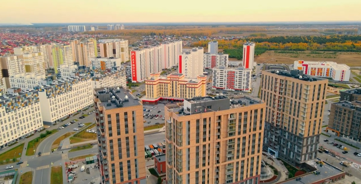 Один из самых молодых районов Тюмени - Тюменская Слобода