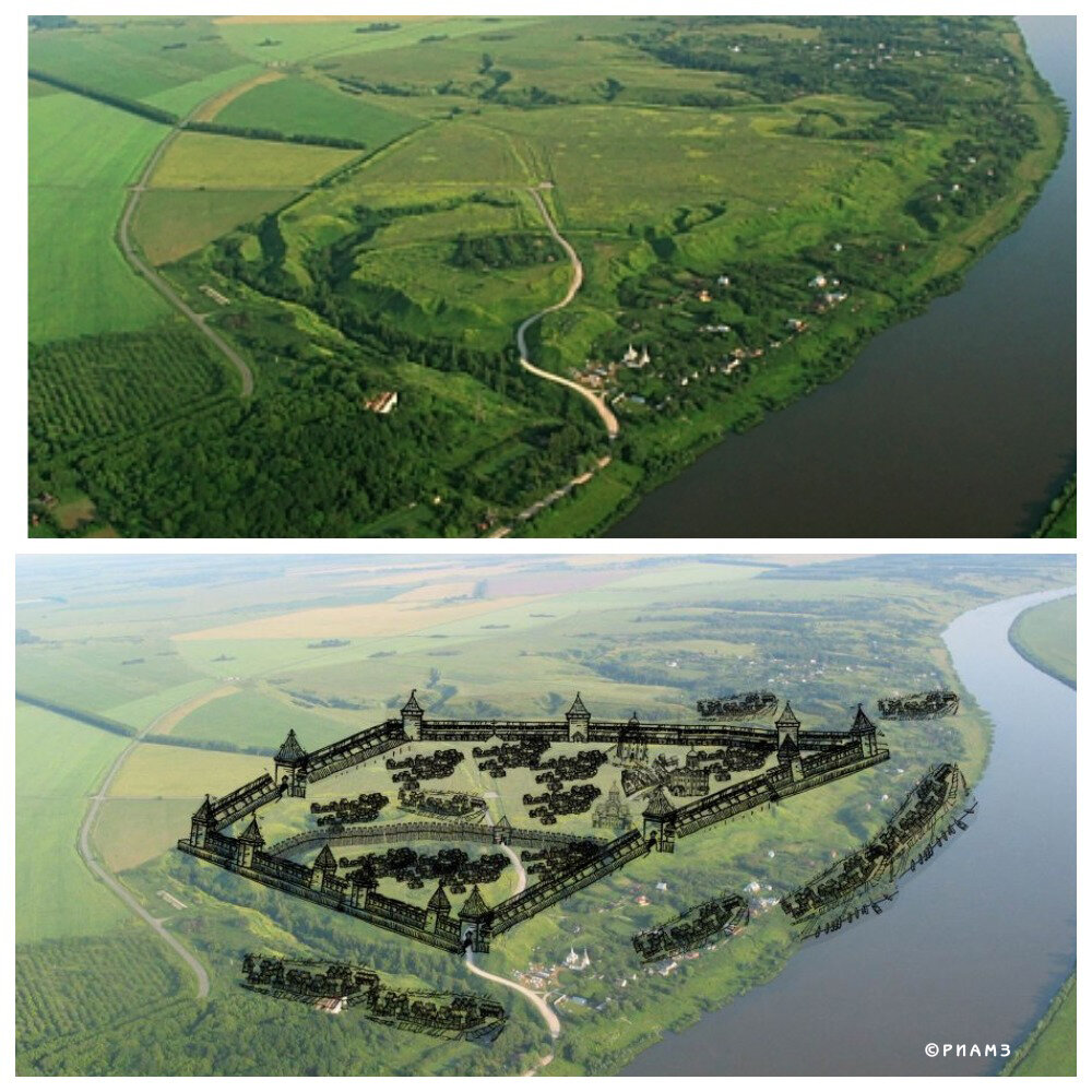 Реконструкция древнерусского города