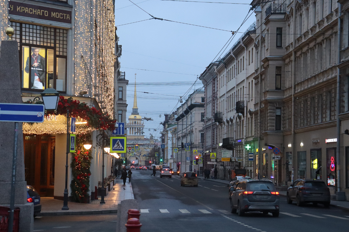 Улица Гороховая. Фото автора.