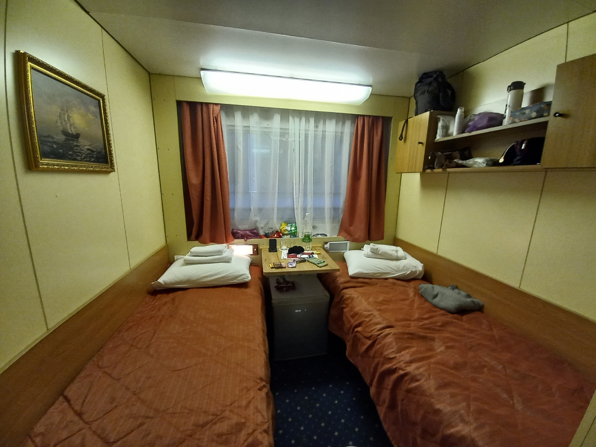 Фото автора статьи.  Теплоход "Александр Радищев"