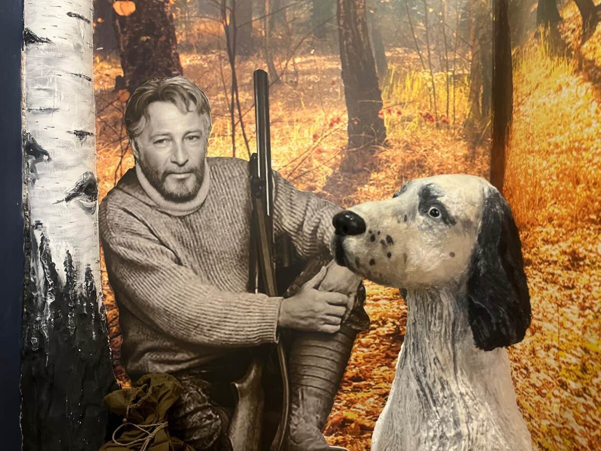 Экспозиция в Музее Вячеслава Тихонова